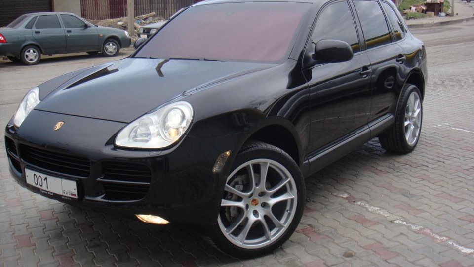 Porsche Cayenne 2006 черный