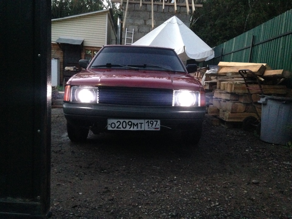 Линзы, ангельские глазки — Москвич 2141, 1,8 л, 1992 года | тюнинг | DRIVE2