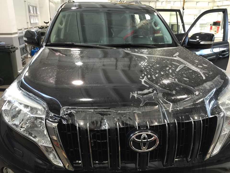 Защита капота от сколов капота + тонирование 5% — DRIVE2