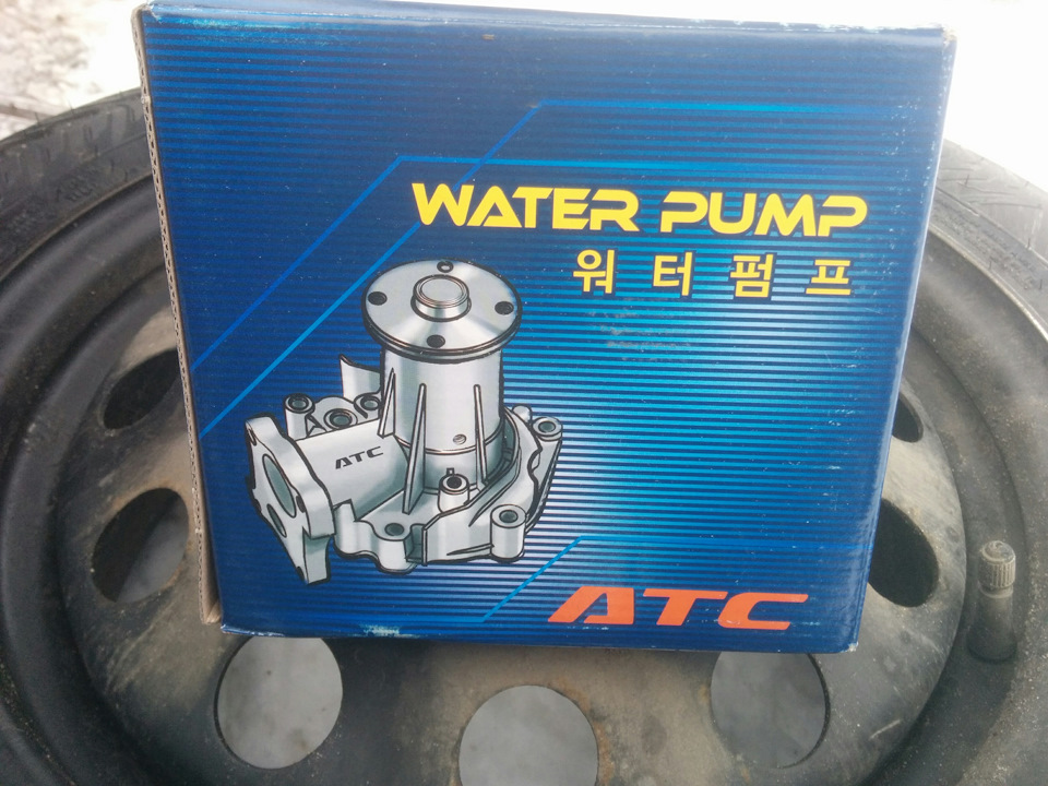 Заменил помпу и подшипники — DRIVE2