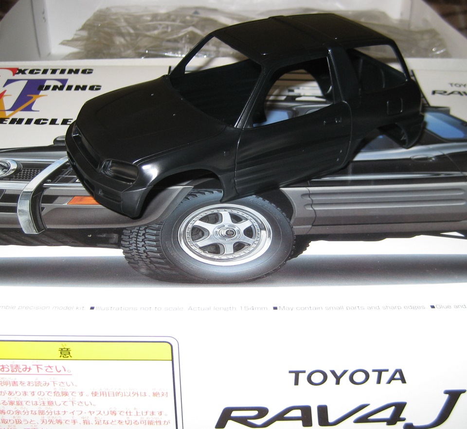 Масштабная модель Toyota Rav 4 I 1994-1999 1/24 — Toyota RAV4 (I), 2 л,  1997 года | другое | DRIVE2