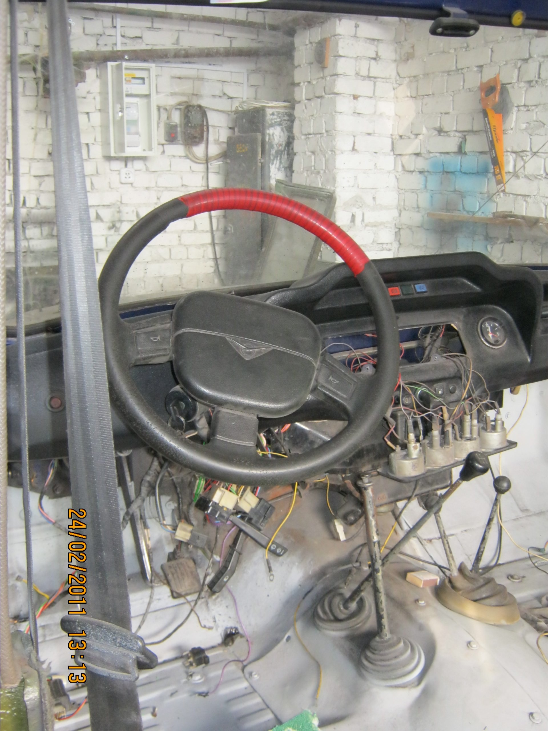 Руль от волги — УАЗ 469, 2,9 л, 2003 года | тюнинг | DRIVE2