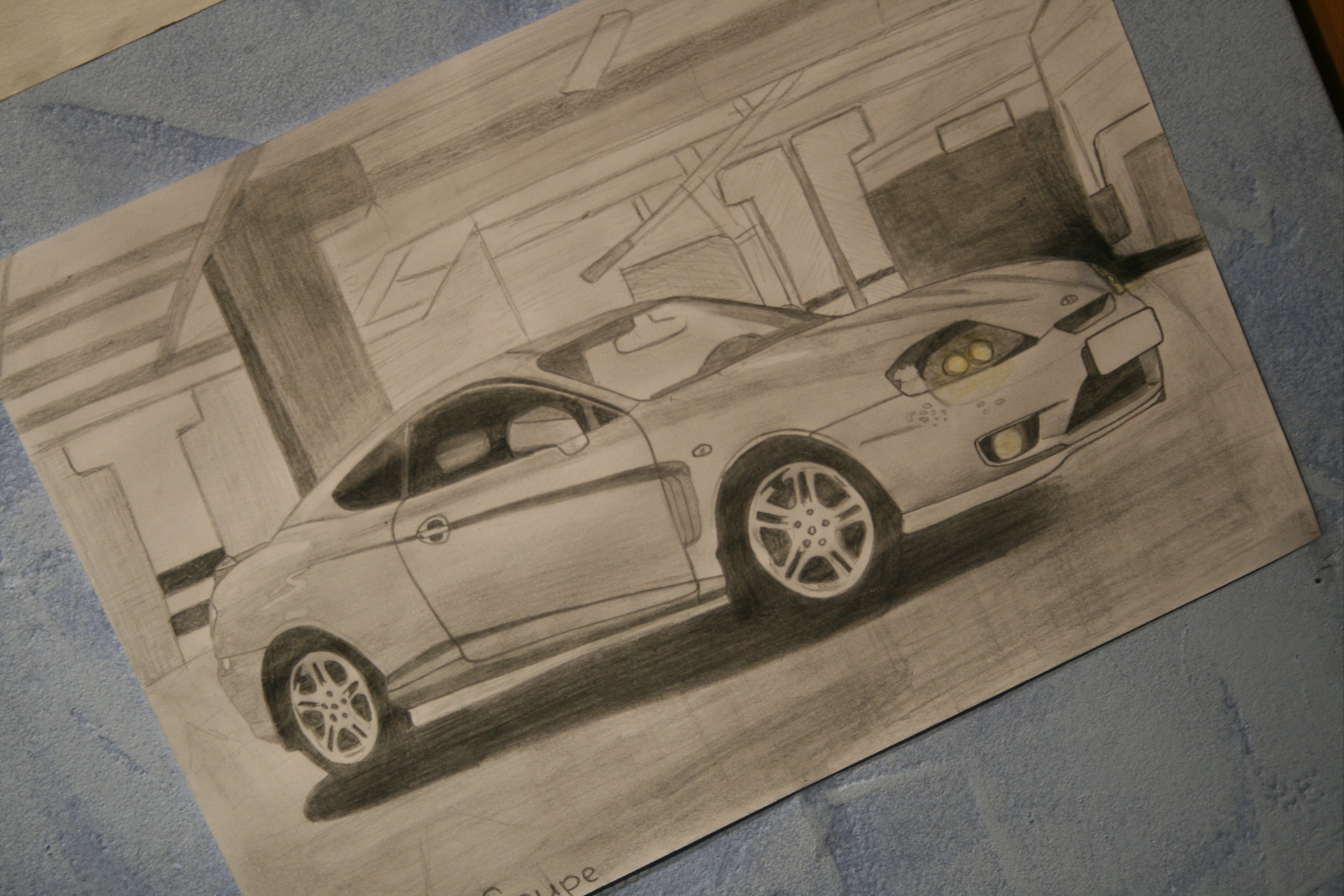 Рисунок для Iori) Hyundai Coupe ⎝Carcharodon⎠ — DRIVE2