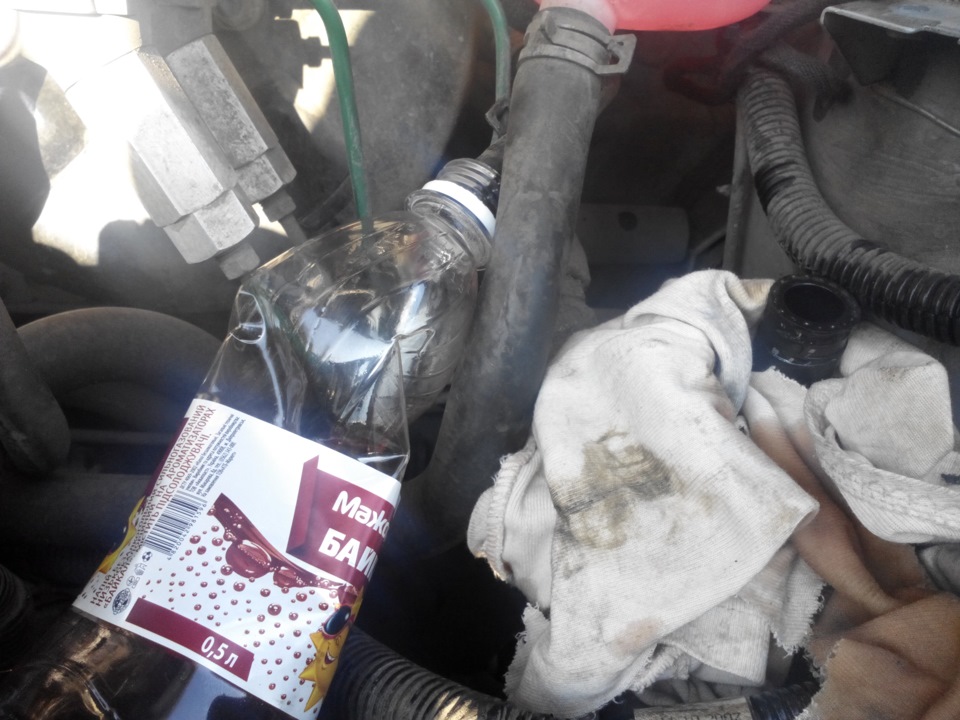 заменил жидкость в ГУРе. — Daewoo Lanos, 1,5 л, 2007 года | своими ...