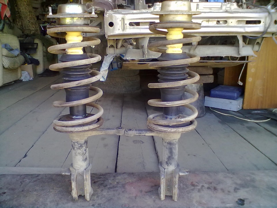 Замена отбойники на SS20 надежда. — Lada 21120, 1,6 л, 2000 года ...