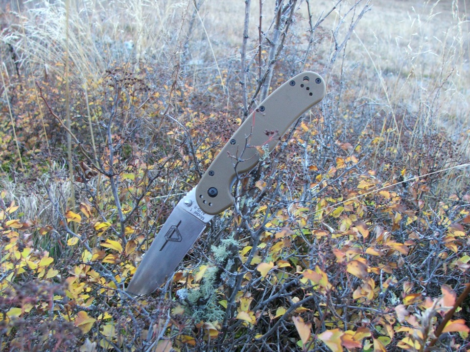 Сертификат на нож ontario rat