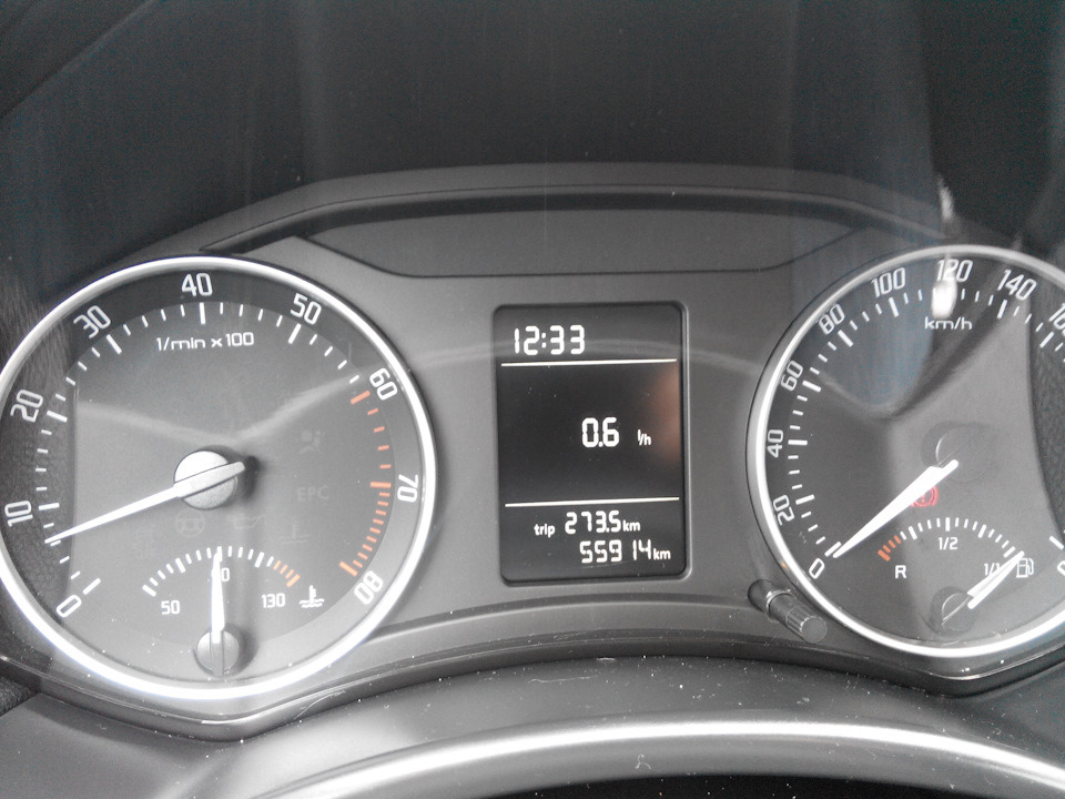 Расход на ХХ — Skoda Octavia A5 Mk2, 1,6 л, 2009 года | заправка | DRIVE2