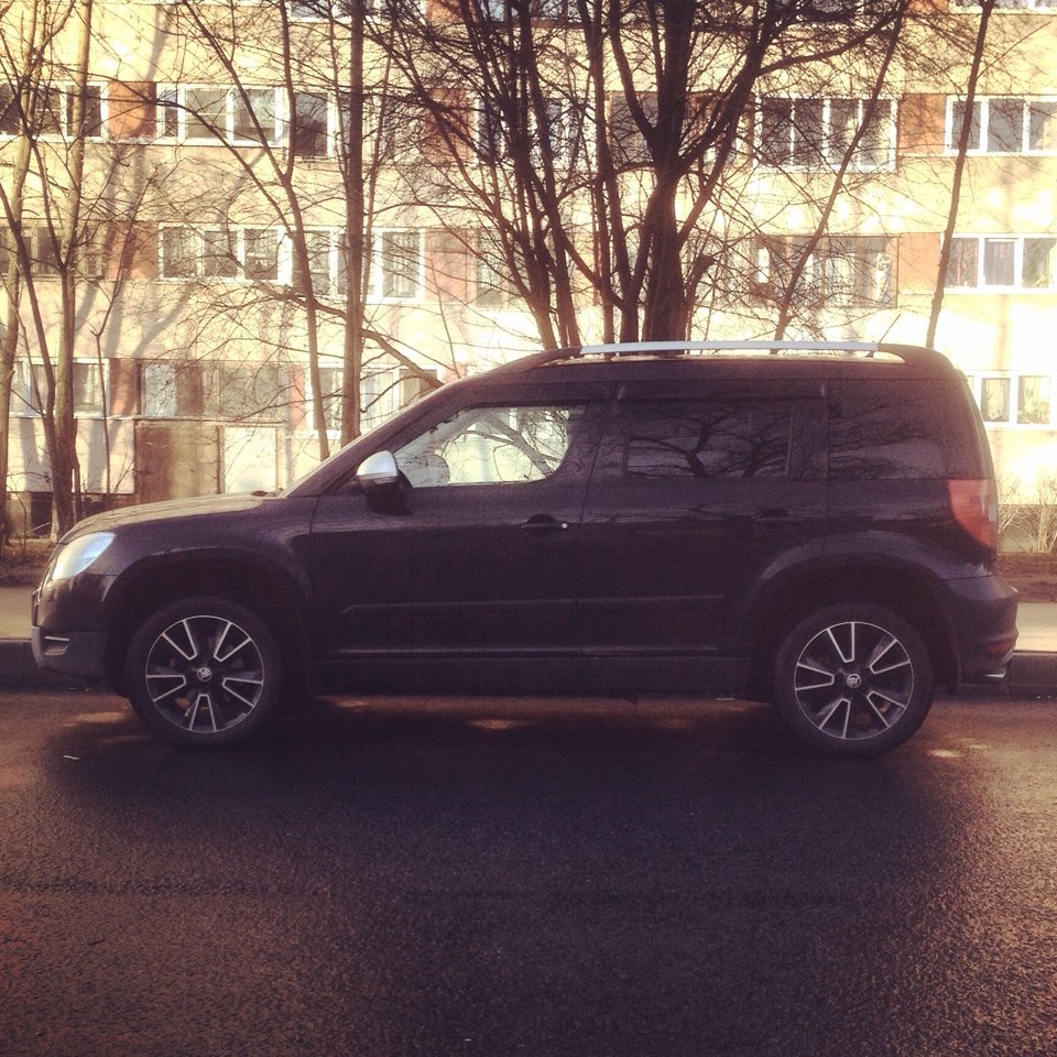 Переобулся 😊 — Skoda Yeti, 2 л, 2013 года | колёсные диски | DRIVE2