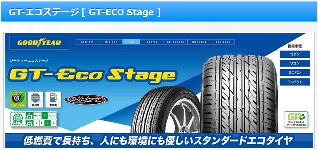 Goodyear GT-Eco Stage — Honda Accord (7G), 2,4 л, 2006 года | шины | DRIVE2