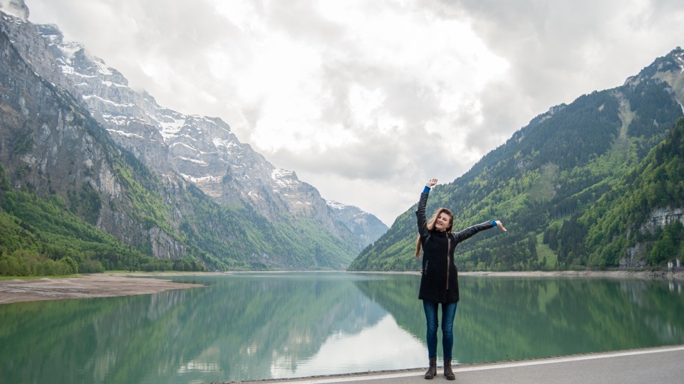 The first acquaintance with Switzerland Mountains