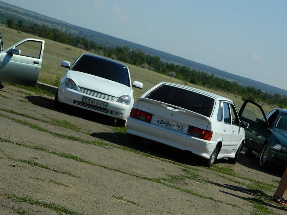 Донецк РФ ( автозвук и гости ) 2013 — Lada Приора седан, 1,6 л, 2012 ...