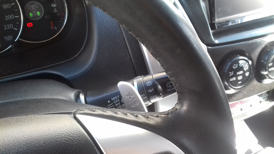 Новая кожа на руле. — DRIVE2