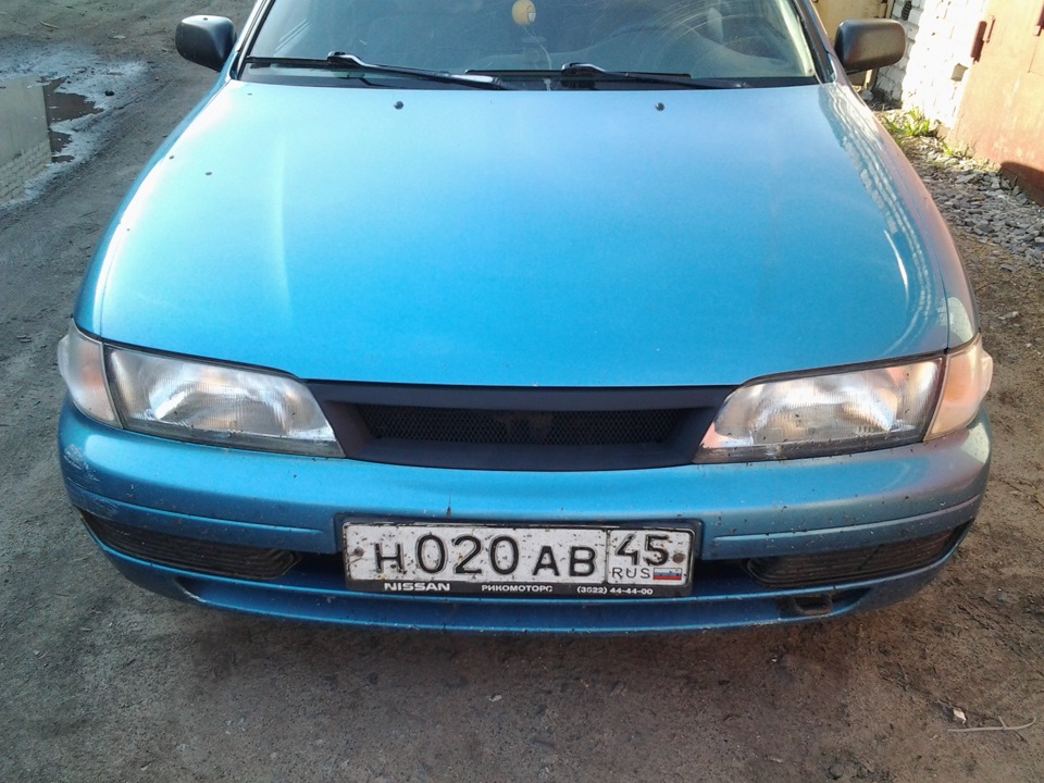 Решетка JDM — Nissan Almera I (N15), 1,6 л, 1996 года | своими руками ...