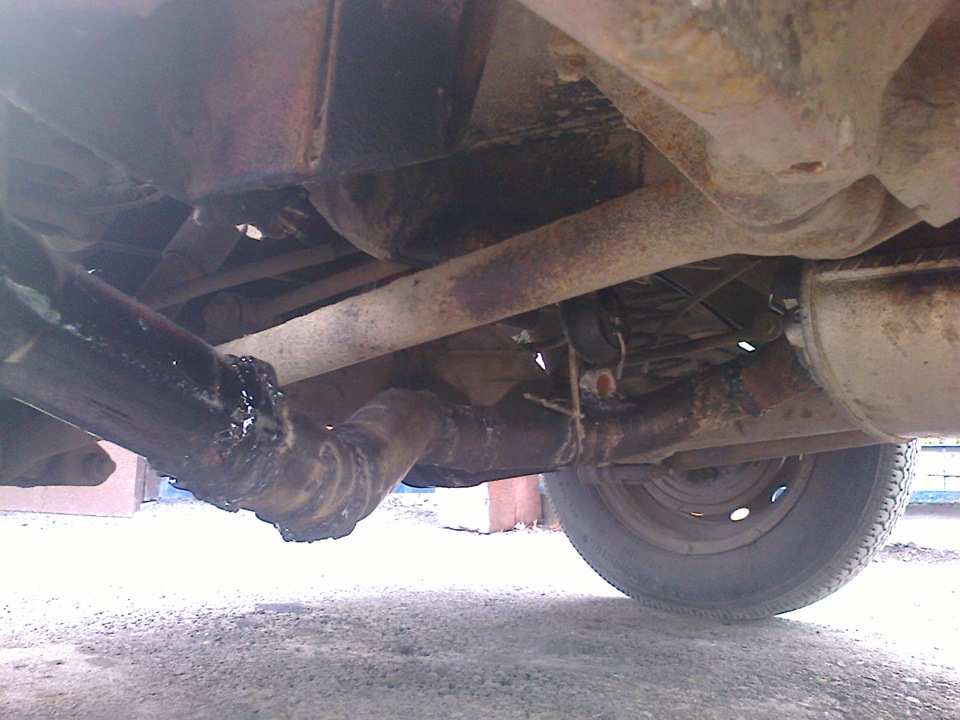 ГБО. Часть 3. Выхлоп в бок — Lada 4x4 3D, 1,7 л, 1997 года | стайлинг ...