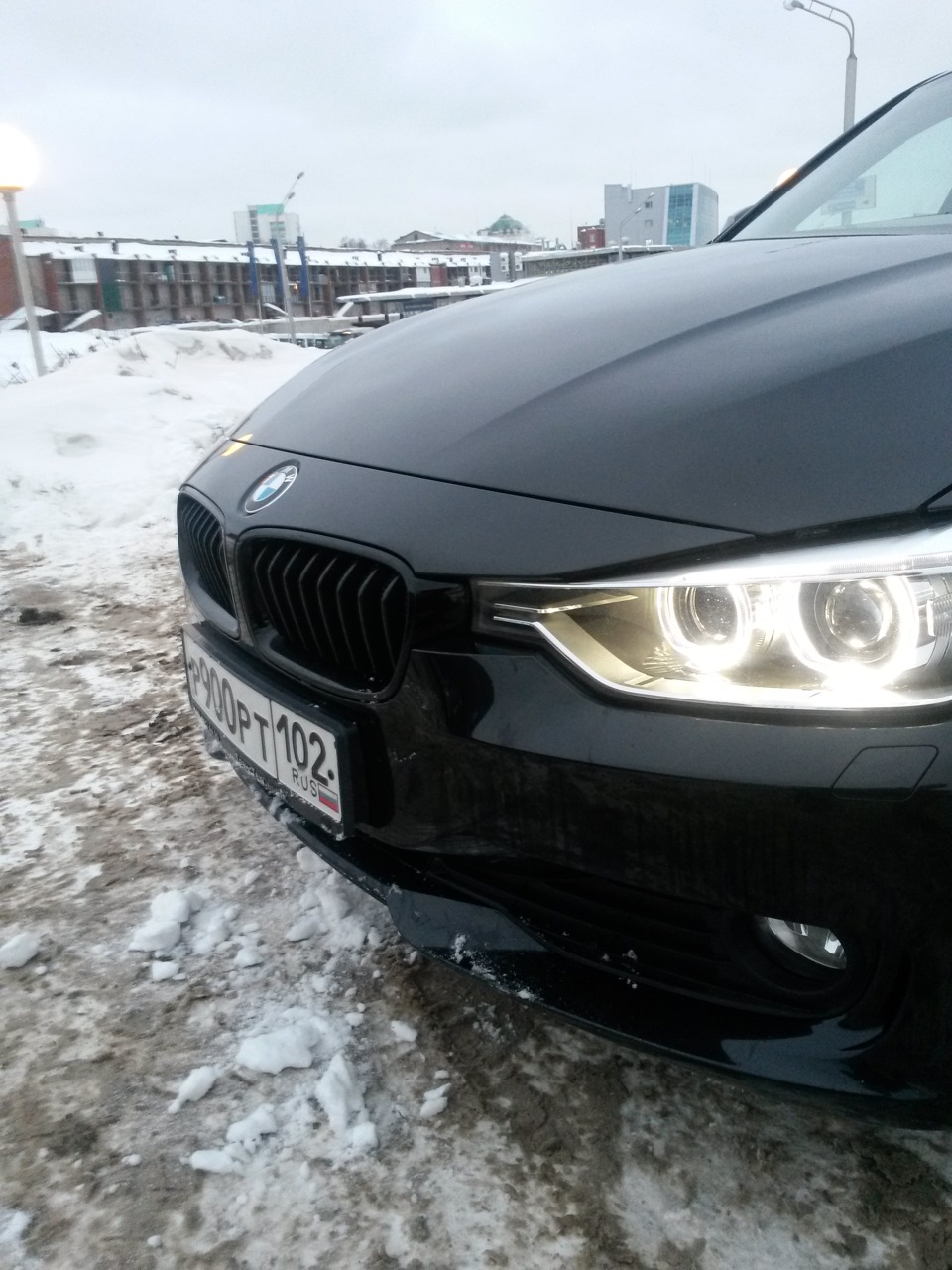 черные ноздри bmw f30