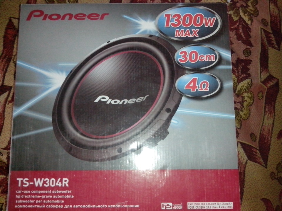 Короб для pioneer ts w304r