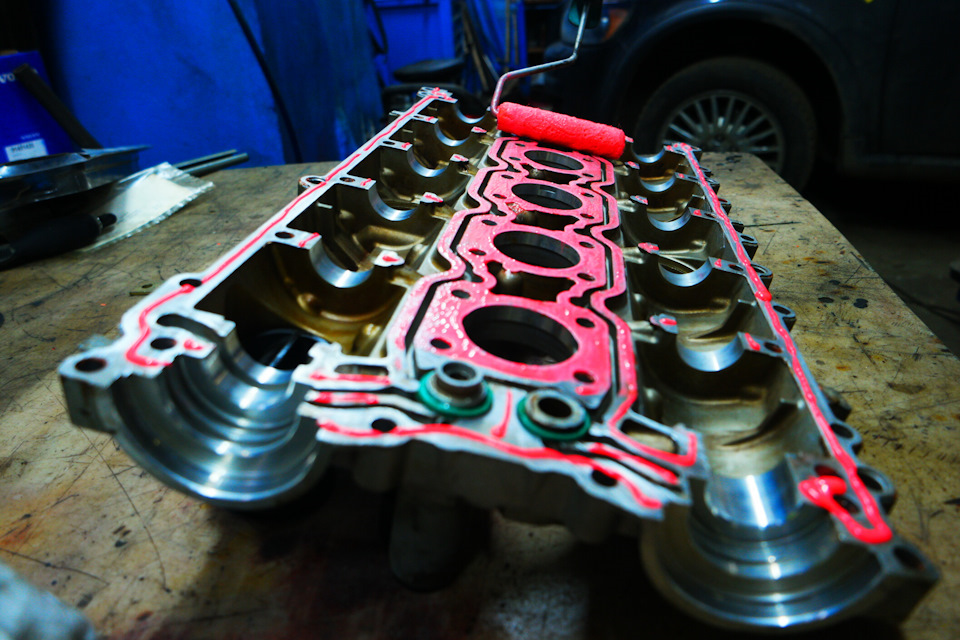 Новый герметик в ГБЦ — Volvo C30