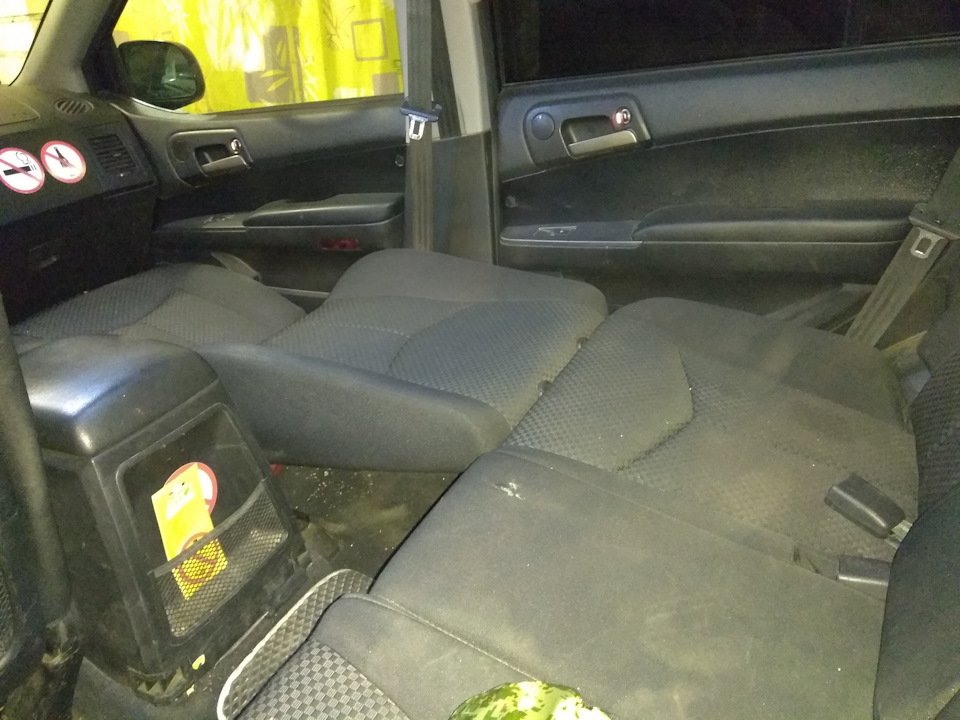 Сдвиг задних сидений — SsangYong Kyron, 2,3 л, 2012 года | тюнинг | DRIVE2