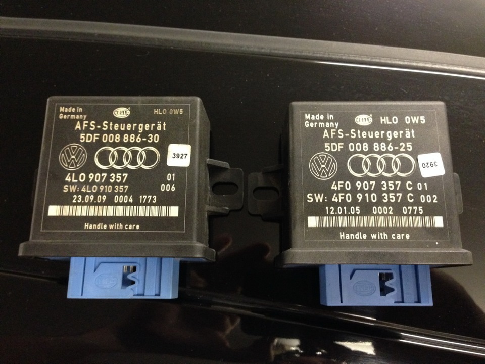 4L0 907 357 — Audi A6 (C6). Запчасти на фото: 4L0907357, 5DF008886, 910357, 4F0907357C, 4F0910357C