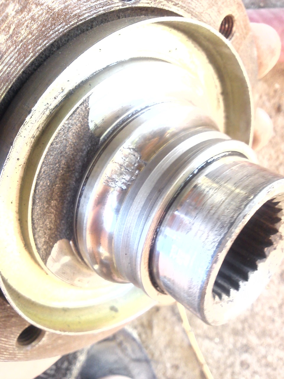 Замена подшипника ступицы и переделка глушака — LADA 2108, 1,3 л., 1993 ...