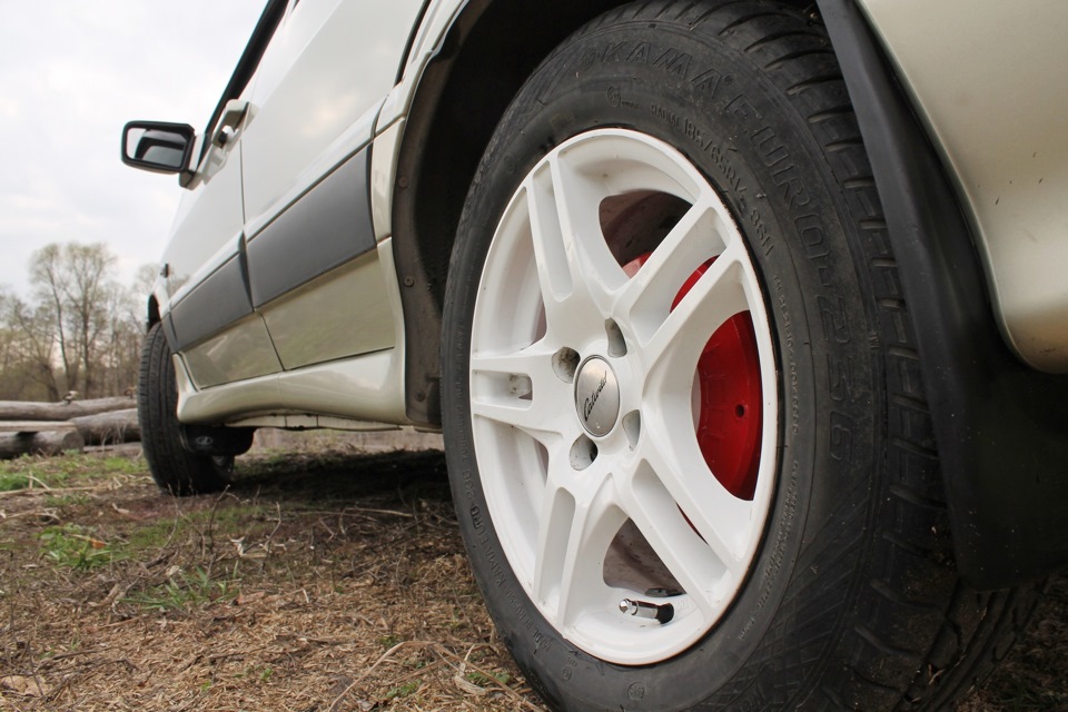 Покраска тормозных барабанов, дворников и ремонт ручки — Lada 2114, 1,5 ...