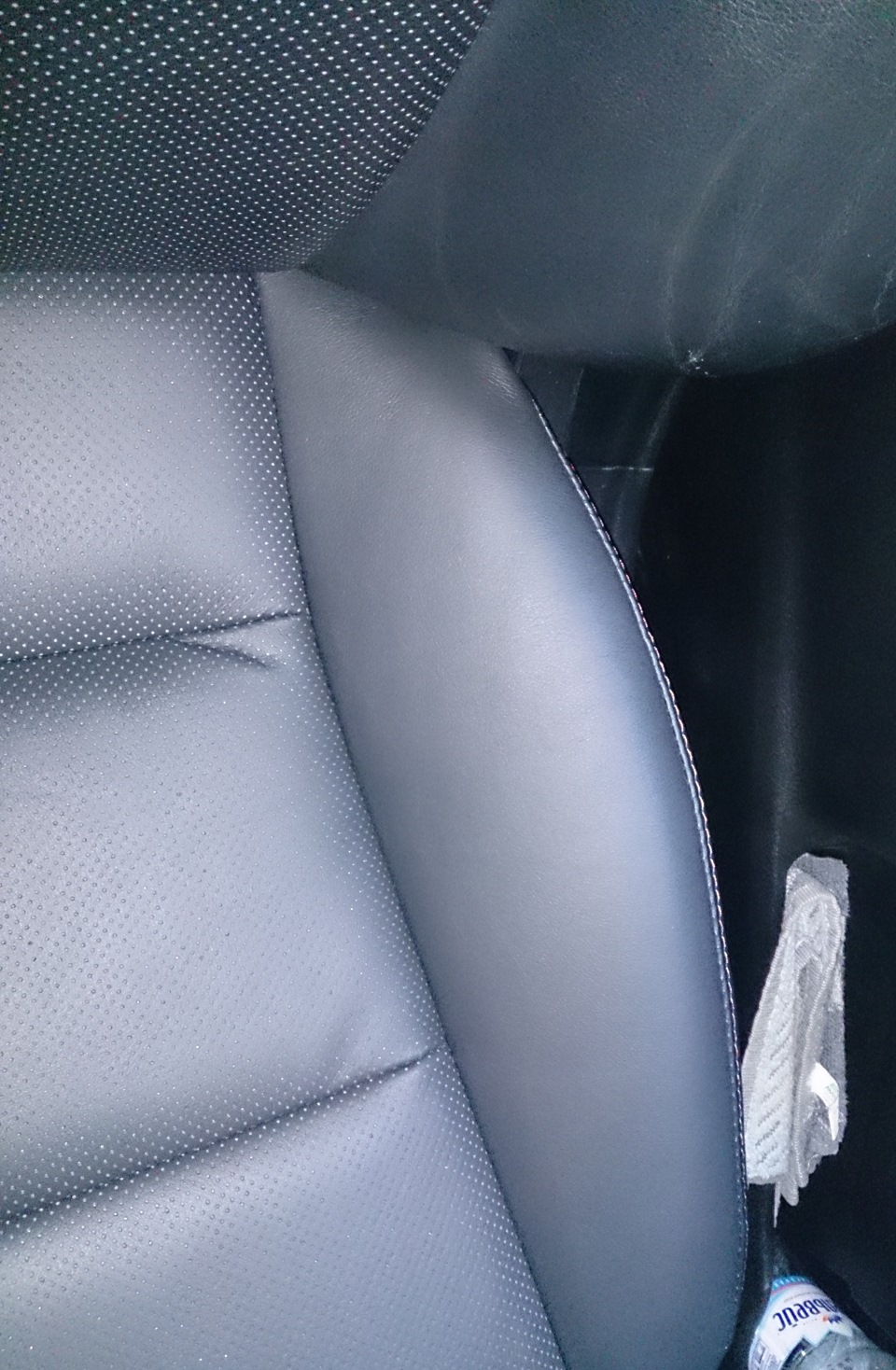 замена кожи на водительском сидении — Toyota Camry (XV50), 2,5 л, 2012 ...