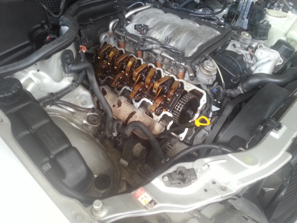 Что делать если двигатель давит масло?! — Mercedes-Benz E-class (W210 ...