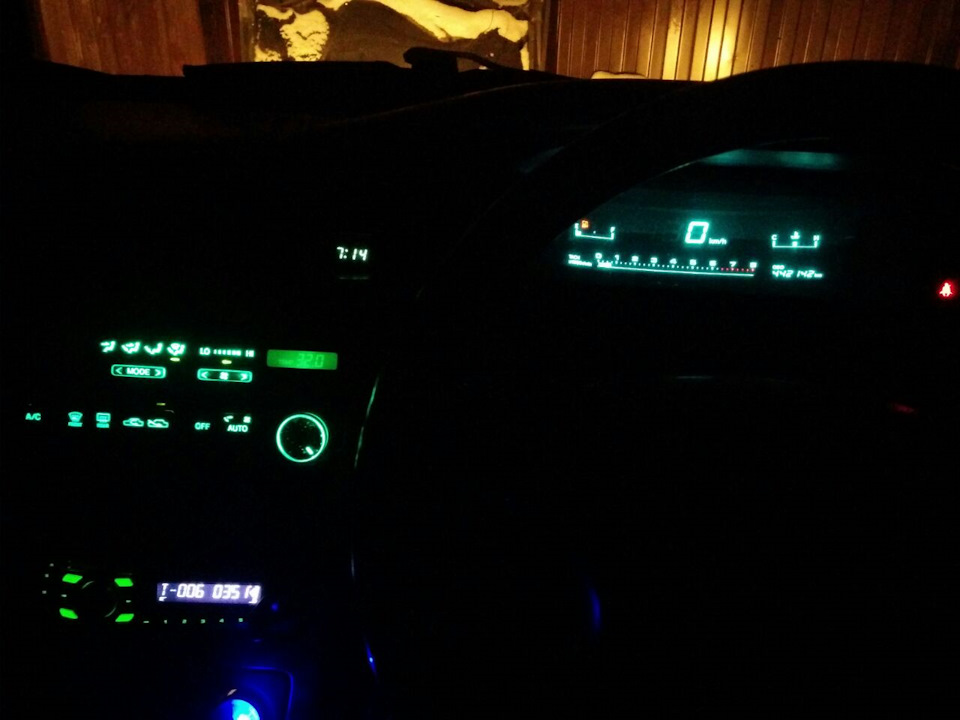 Подсветка климат контроля — Toyota Mark II (90), 2 л, 1994 года ...