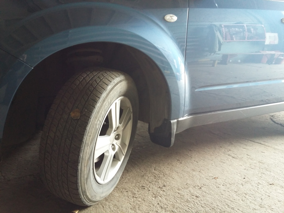 Брызговики на месте — Subaru Forester (SH), 2 л, 2008 года | тюнинг ...
