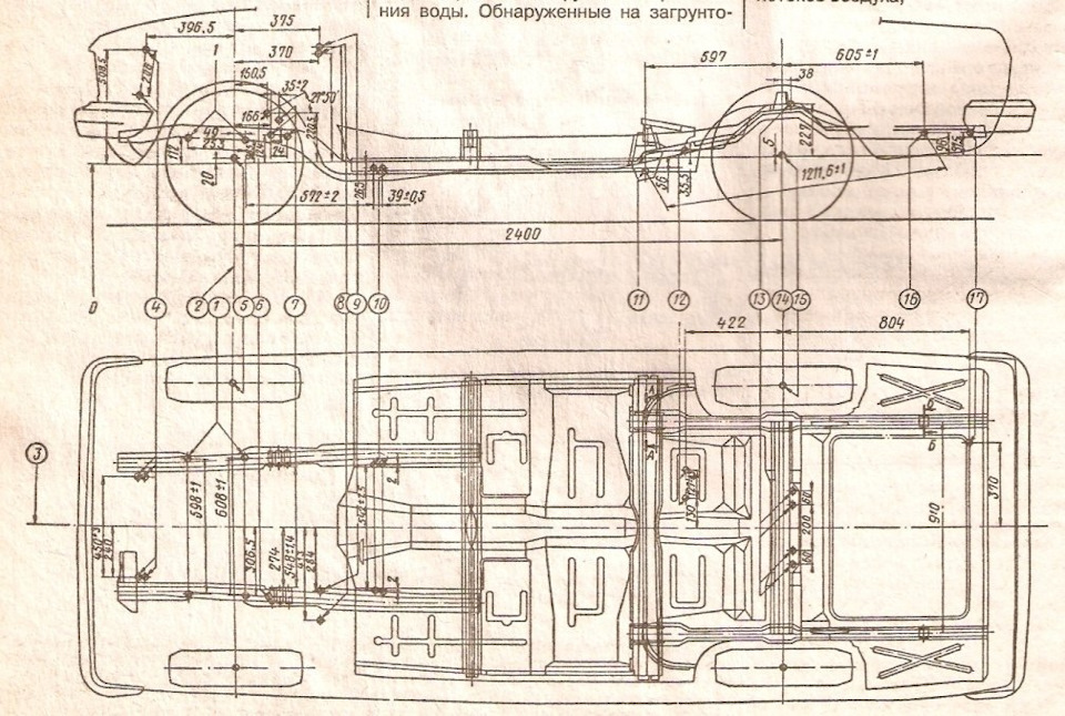 Технологическая карта газ 31029