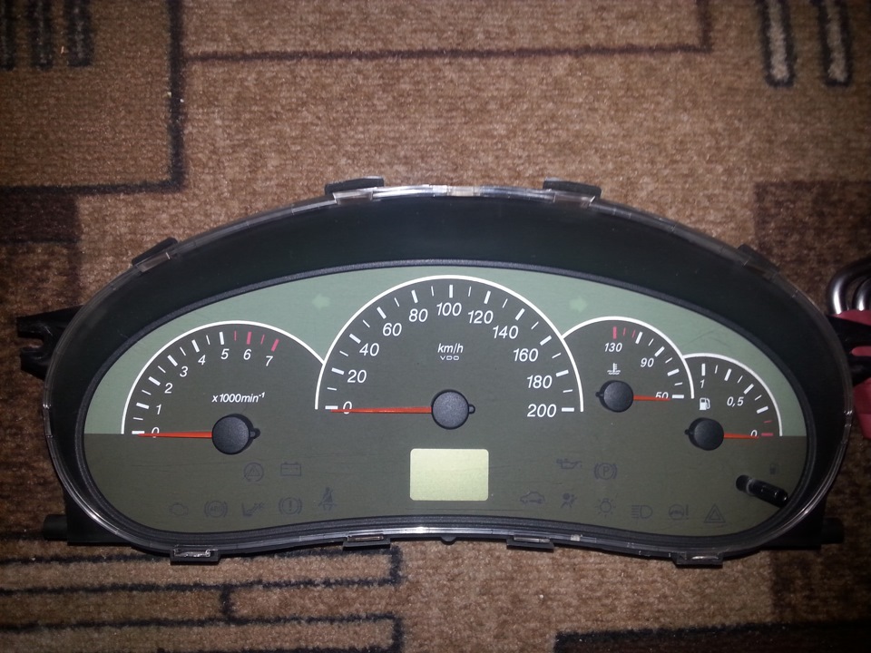 Новая машина, новая Приборка — Lada Приора седан, 1,6 л, 2008 года ...