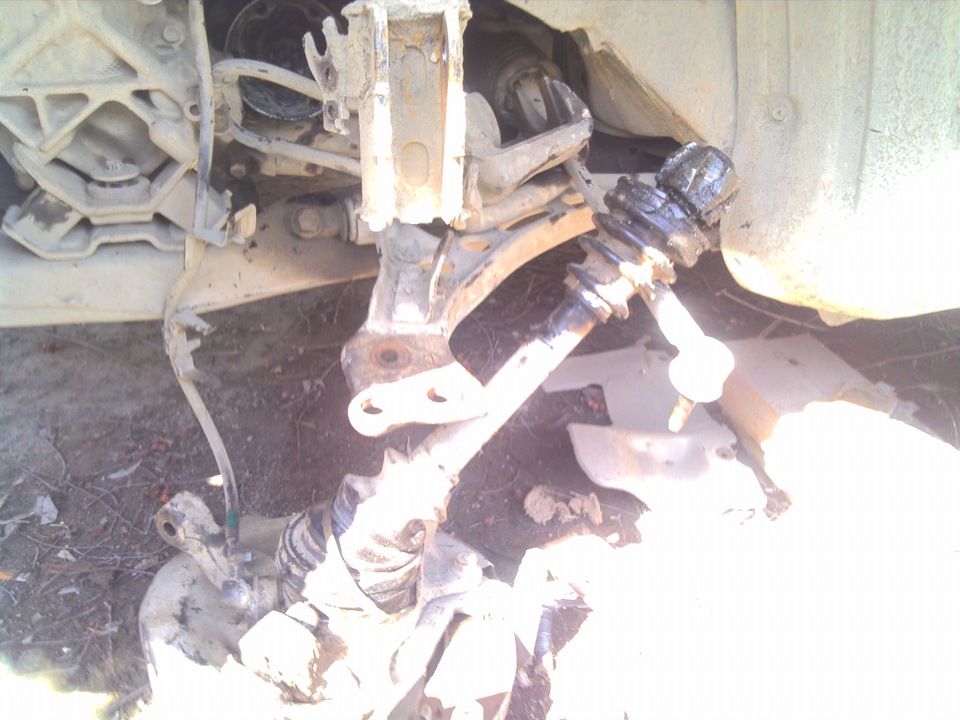 Вылетел привод… — Toyota Windom (10), 3 л, 1993 года | мойка | DRIVE2