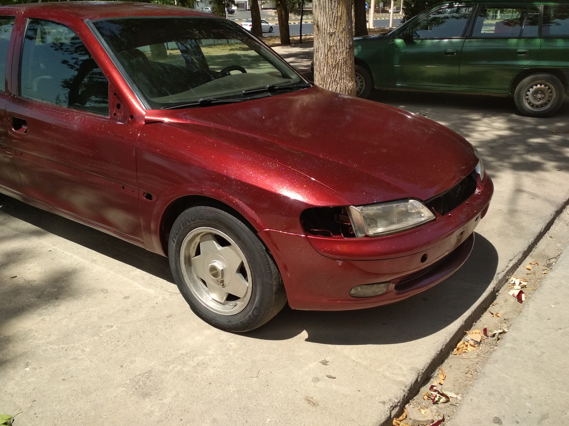 Покраска машины. Эксперименты/Результаты. — Opel Vectra B, 1,6 л, 1996 года  | кузовной ремонт | DRIVE2