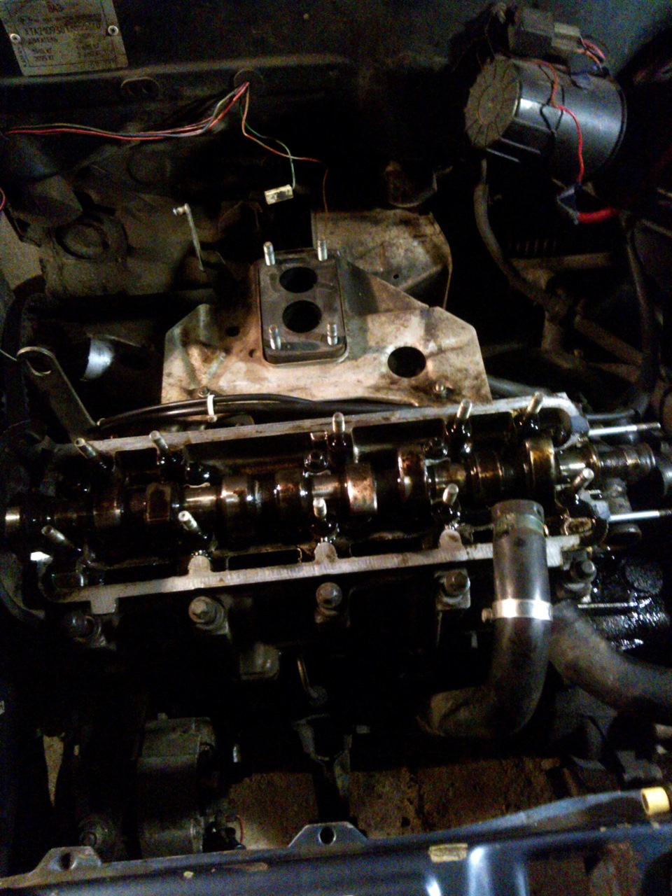 Прогорела прокладка под ГБЦ — Lada 21093, 1,5 л, 2001 года | своими ...