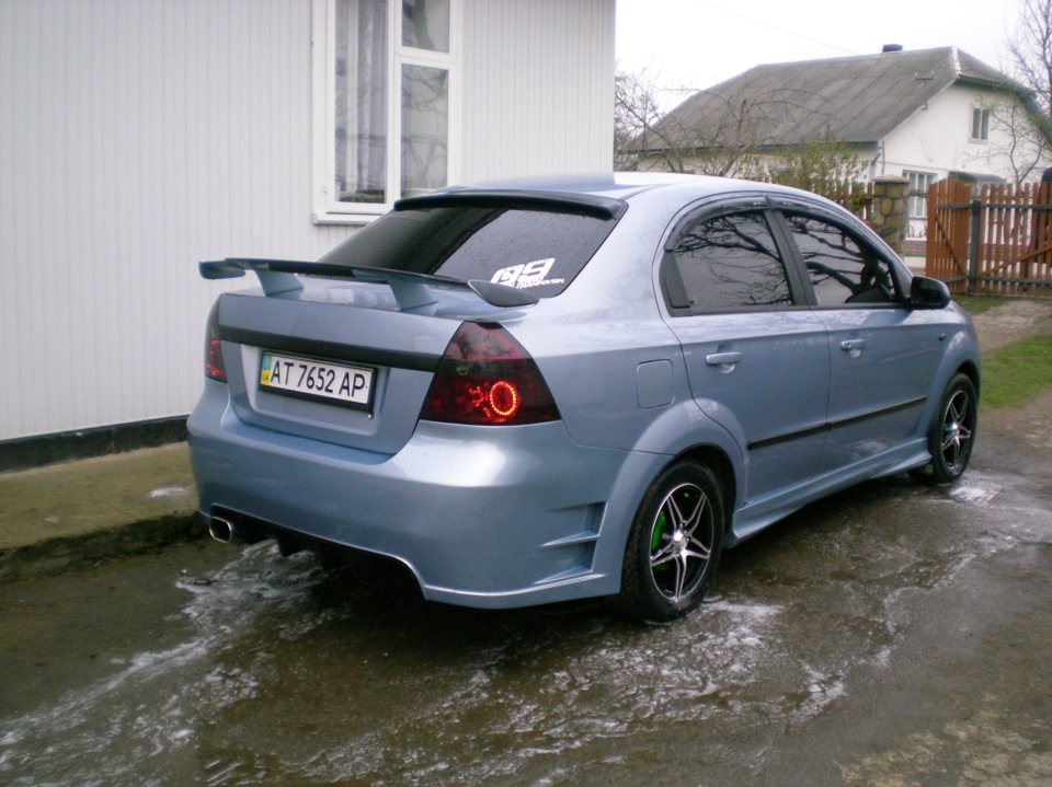 тюнинг салона шевроле авео т250 седан