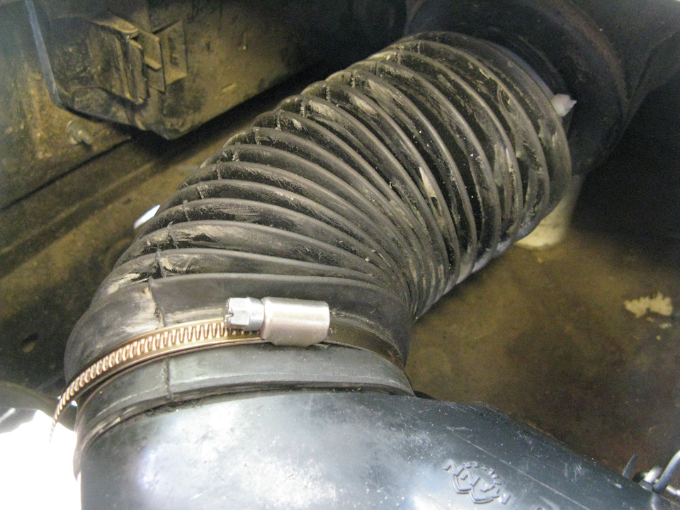 Новая гофра на месте — Volkswagen Transporter T3