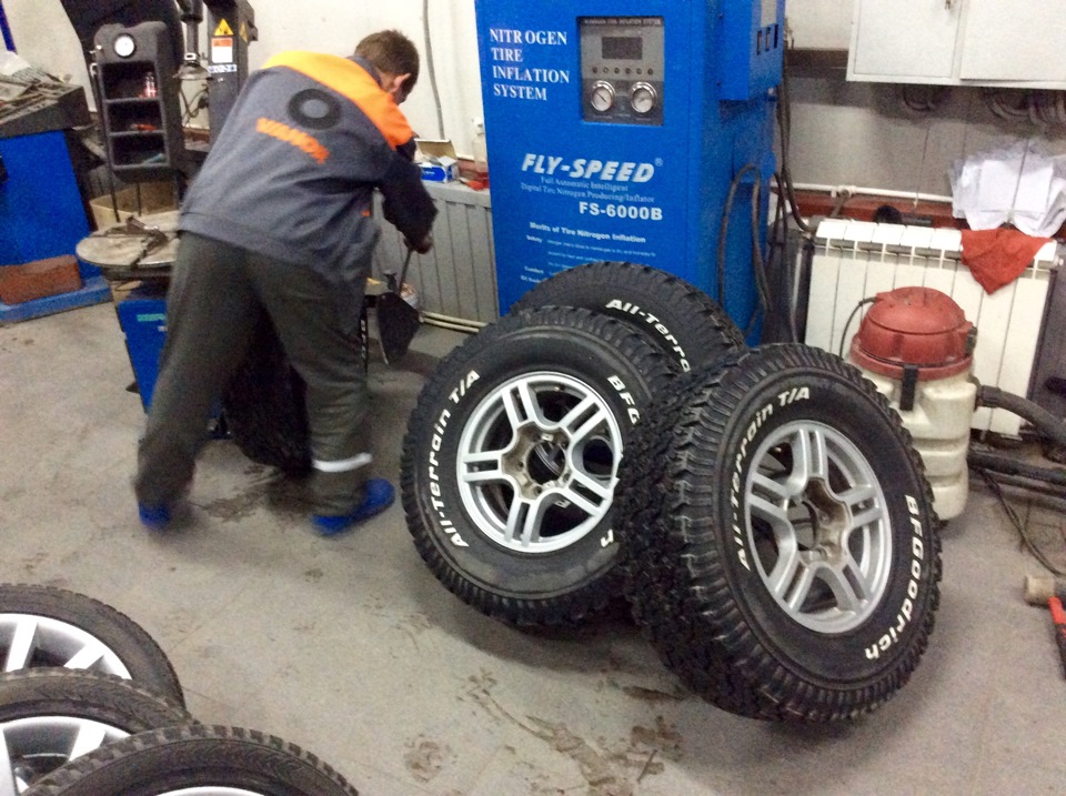 BFGoodrich ALL-TERRAIN зимой… — УАЗ Patriot, 2,7 л, 2014 года ...