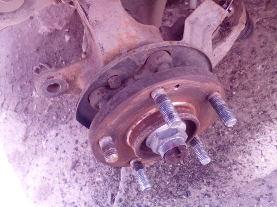 Шпилька колеса сломалась — KIA Pro_Ceed (2G), 1,4 л, 2012 года ...