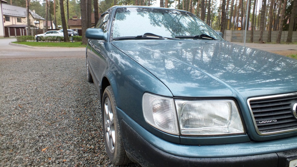 СКРИП В ЗАДНЕМ АМОРТИЗАТОРЕ СПРАВА — Audi 100 (C4), 2,8 л, 1992 года ...