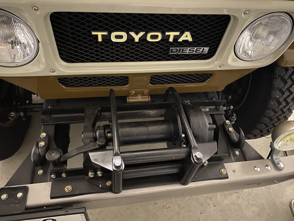 Готов к тросу — Toyota Land Cruiser 40