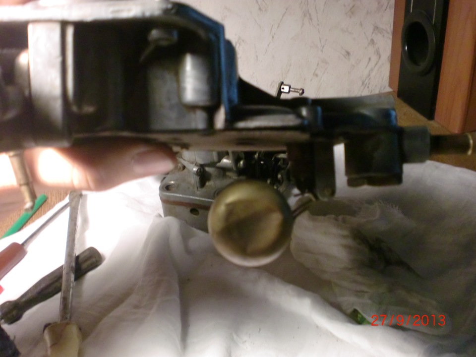 Регулировка карбюратора — ИЖ Москвич 412, 1,5 л, 1993 года | просто так ...