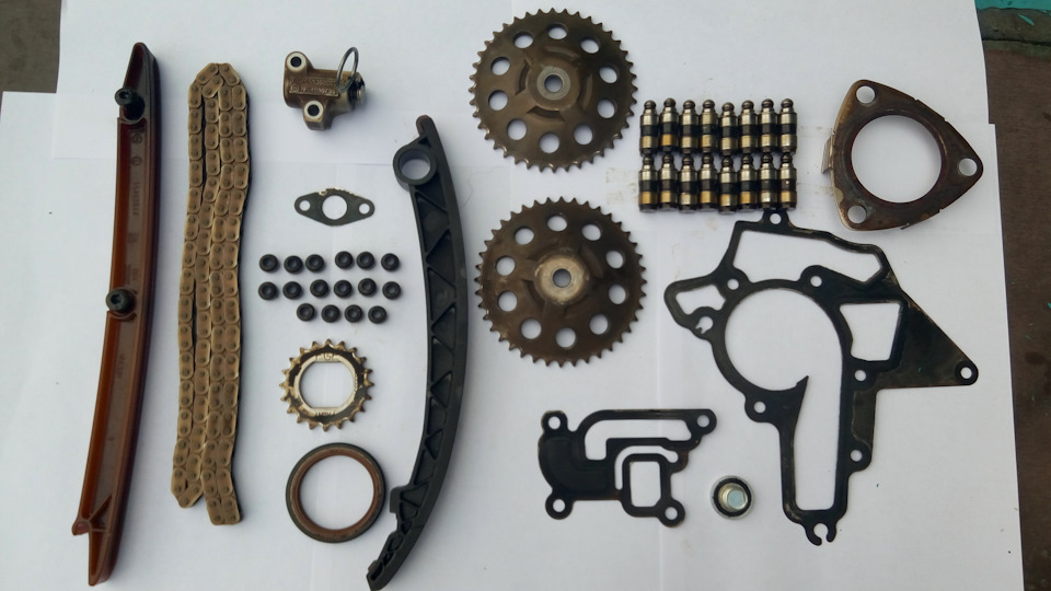 Замена Цепи ГРМ Итог Часть 2 — Opel Corsa C, 1,2 л, 2005 года | визит ...