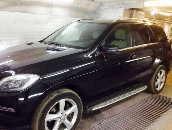 локальная покраска заднего крыла Мерс Ml320 — DRIVE2