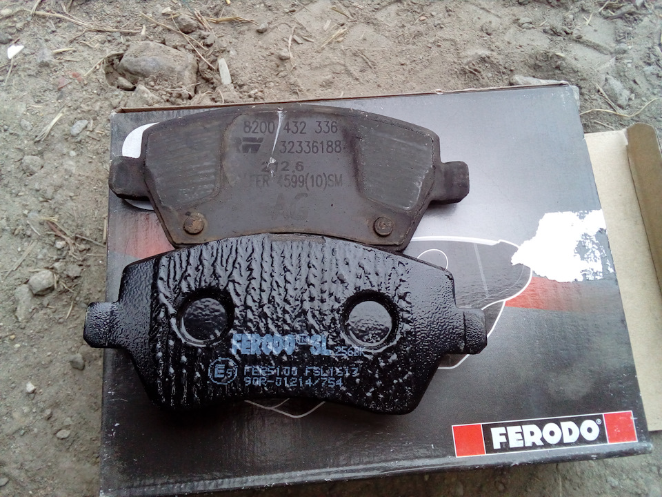 8200432336 Колодки тормозные RENAULT | Запчасти на DRIVE2