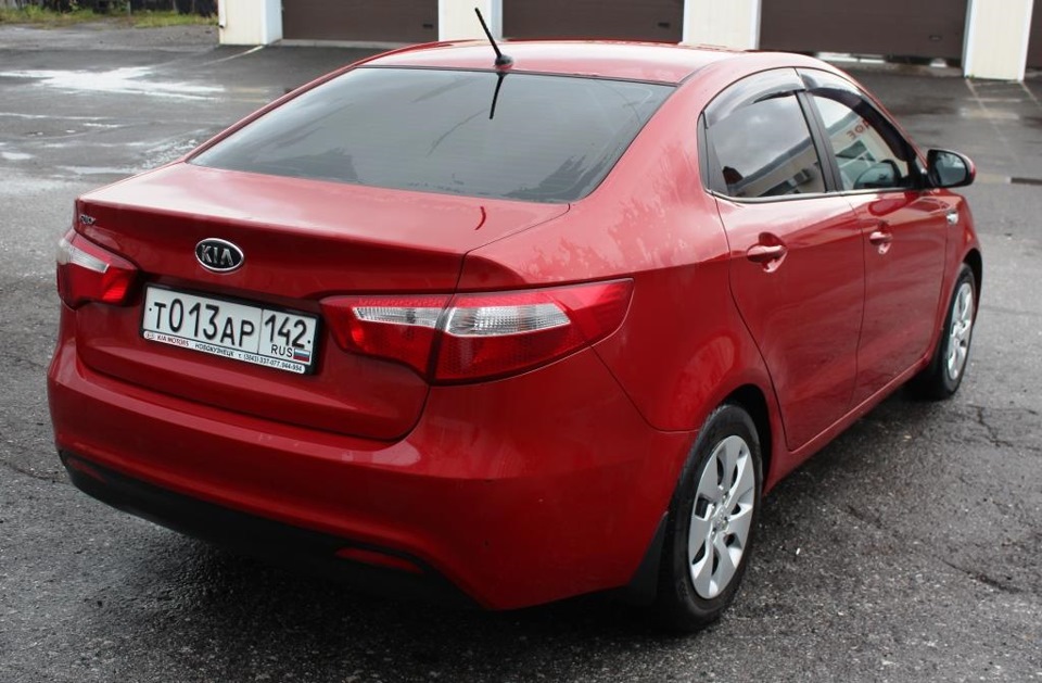 Мойка мотора и под капотом — KIA Rio (3G), 1,6 л, 2011 года | мойка ...