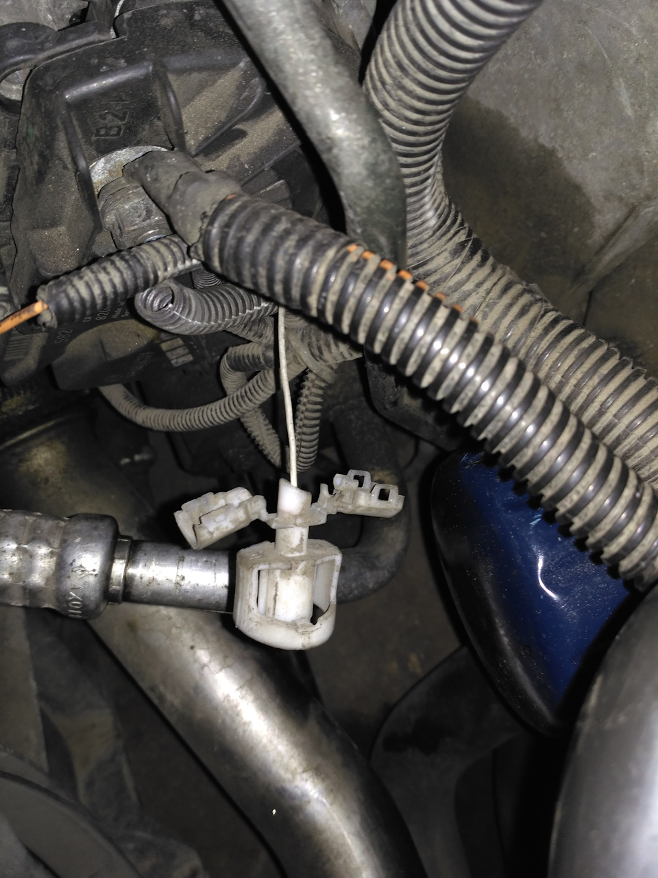 Отрезаем родной коннектор и припаиваем клемму 6,3мм — Renault Laguna II