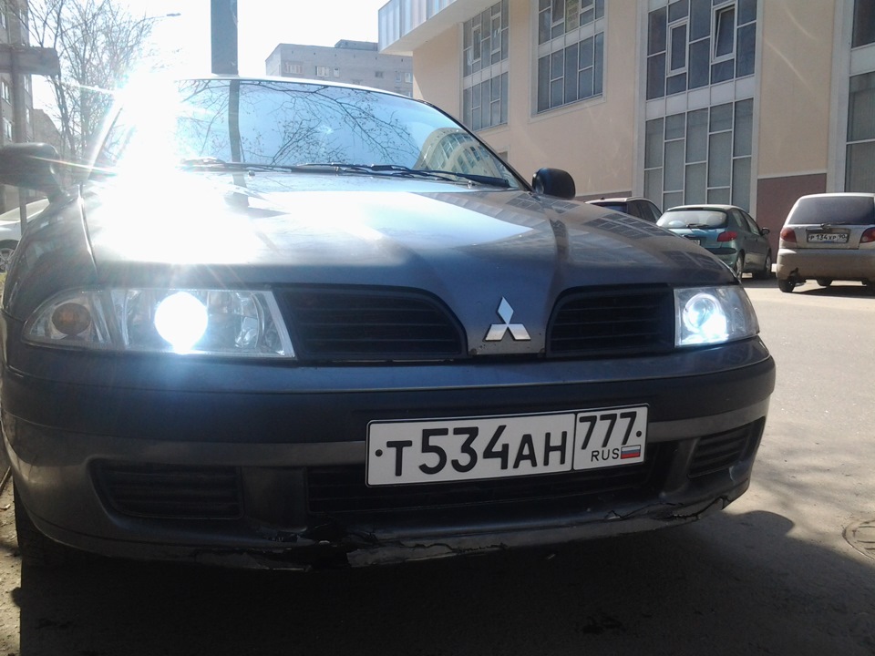 Bi-Xenon 4300K - линзы - Mitsubishi Carisma, 1,8 л, 2000 года другое DRIVE2