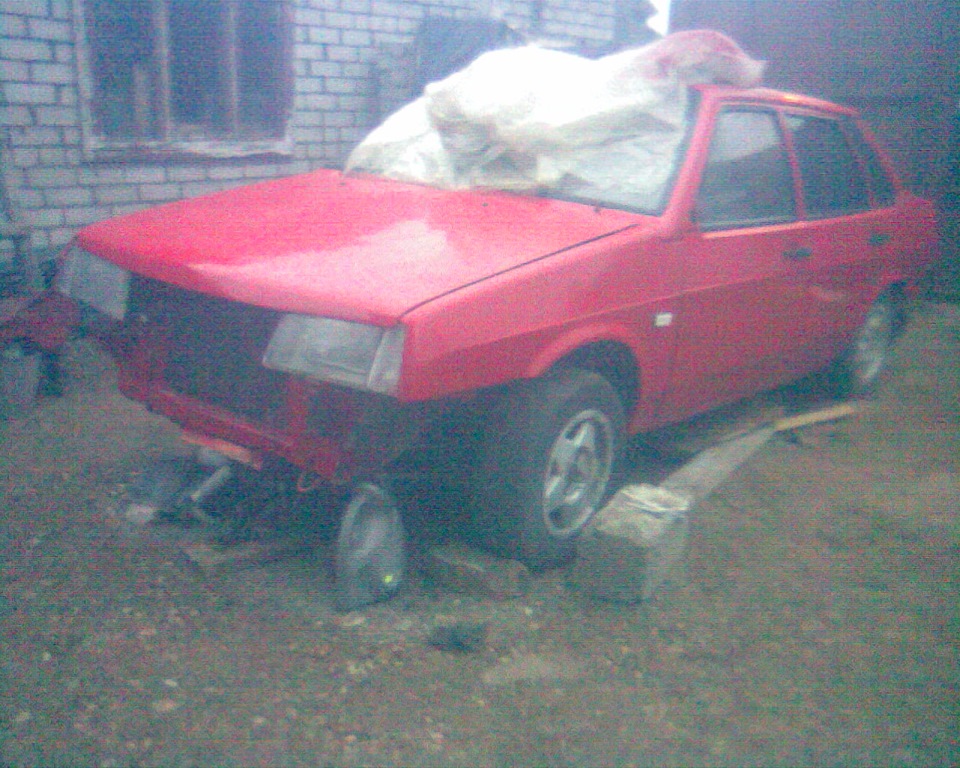 собираем так же как и разобрали 2 — Lada 21099, 1,6 л, 1996 года ...