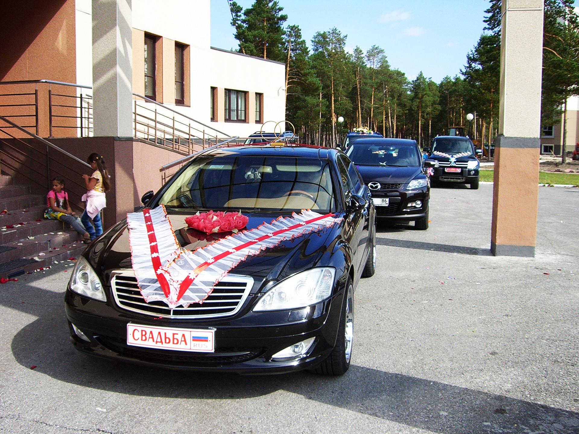 Ах, эта свадьба, свадьба… — Mazda CX-7, 2,3 л, 2008 года | фотография |  DRIVE2