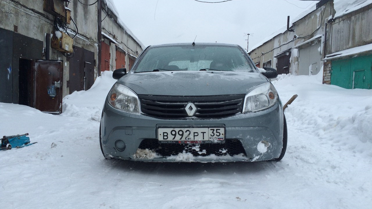 Renault Sandero 1G 1.4 бензиновый 2011 | толстая мышь на DRIVE2